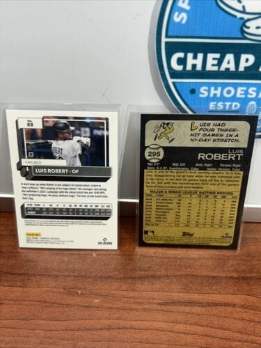 Cheap Sneaks Footwear/Sports Cards Baseball Card Luis Robert Lot (6)2022 Topps Gallery,22,23 Topps Heratige, 23 Bowman