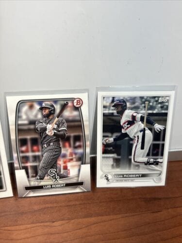 Cheap Sneaks Footwear/Sports Cards Baseball Card Luis Robert Lot (6)2022 Topps Gallery,22,23 Topps Heratige, 23 Bowman