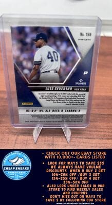 Cheap Sneaks Footwear/Sports Cards Baseball Card Luis Severino 2021 Panini Mosaic Mosaic Green #159 New York Yankees