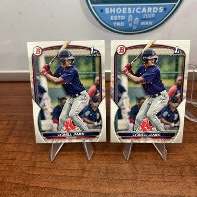 Cheap Sneaks Footwear/Sports Cards Baseball Card Lyonell James 2023 Bowman 1st Bowman #BP-118 Boston Red Sox