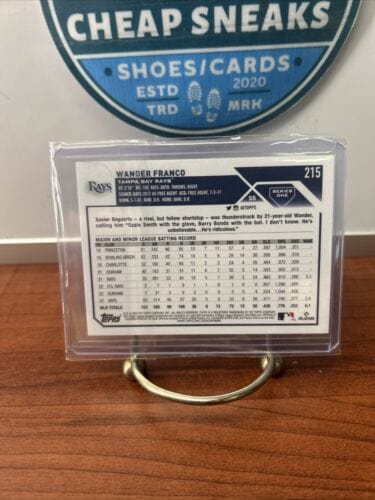 Cheap Sneaks Footwear/Sports Cards Baseball Card M23-13 2023 Topps Series 1 Future Stars Wander Franco Tampa Bay Rays