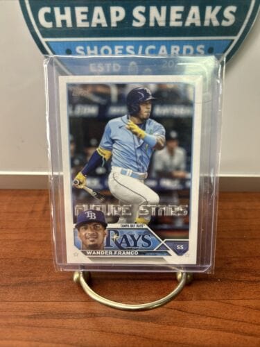 Cheap Sneaks Footwear/Sports Cards Baseball Card M23-13 2023 Topps Series 1 Future Stars Wander Franco Tampa Bay Rays