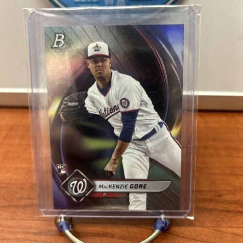 Cheap Sneaks Footwear/Sports Cards Baseball Card MacKenzie Gore 2022 Bowman Platinum #59 RC Washington Nationals