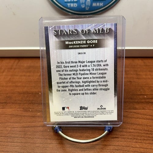 Cheap Sneaks Footwear/Sports Cards Baseball Card MacKenzie Gore 2022 Topps Update Stars of MLB RC #SMLB-90 San Diego Pa