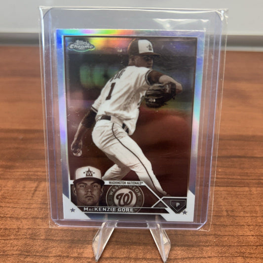 Cheap Sneaks Footwear/Sports Cards Baseball Card MacKenzie Gore 2023 Topps Chrome Sepia Refractor #216 Nationals
