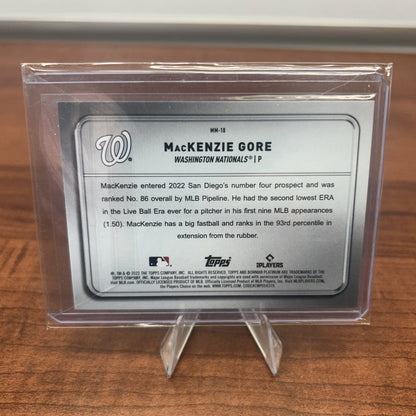 Cheap Sneaks Footwear/Sports Cards Baseball Card MacKenzie Gore (RC) 2022 Bowman Platinum #MM-18 Minted in Merit Wash N