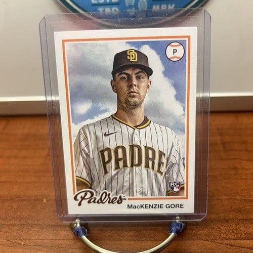 Cheap Sneaks Footwear/Sports Cards Baseball Card MacKenzie Gore RC 2022 Topps Archives - 1978 Topps Design #137 Padres,