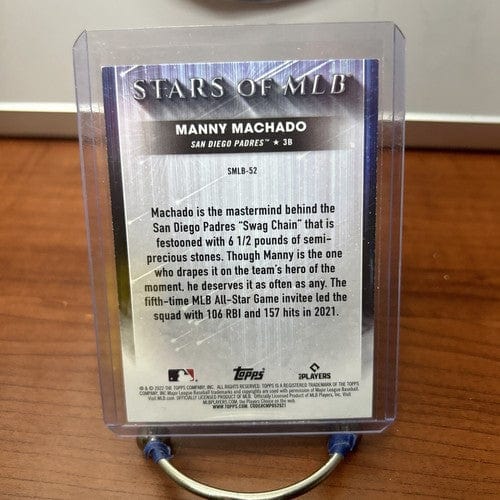 Cheap Sneaks Footwear/Sports Cards Baseball Card Manny Machado 2022 Topps Update Stars of MLB #SMLB-52 San Diego Padres