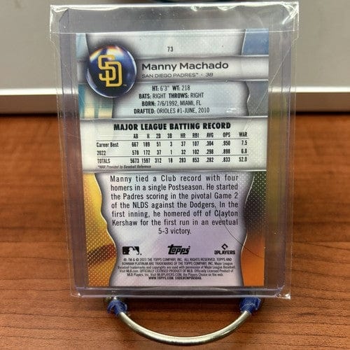 Cheap Sneaks Footwear/Sports Cards Baseball Card Manny Machado 2023 Bowman Platinum Baseball Card #73 San Diego Padres