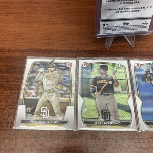 Cheap Sneaks Footwear/Sports Cards Baseball Card Manny Machado 2024 Topps Tribute Card #4 San Diego Padres + Bonus Card