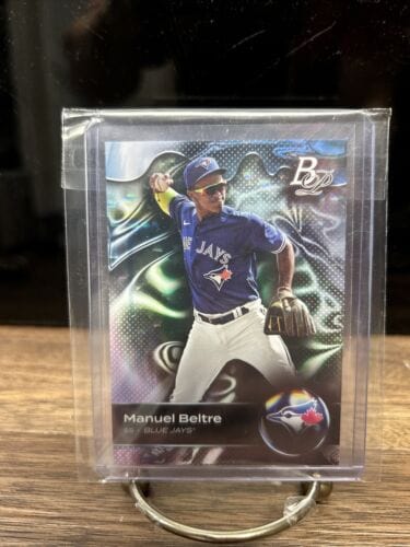 Cheap Sneaks Footwear/Sports Cards Baseball Card Manuel Beltre 2023 Bowman Platinum Ice Foil Parallel Toronto Blue Jays
