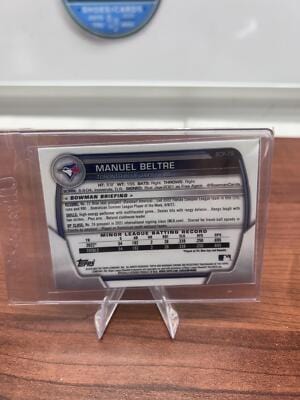 Cheap Sneaks Footwear/Sports Cards Baseball Card Manuel Beltre 2023 Bowman Prospects #BP-79 Toronto Blue Jays