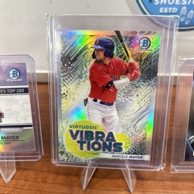 Cheap Sneaks Footwear/Sports Cards Baseball Card Marcelo Mayer 2022/2023 Bowman Scouts' Top 100#BTP-23,BTP-4+Virtousic