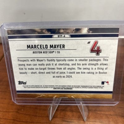 Cheap Sneaks Footwear/Sports Cards Baseball Card Marcelo Mayer 2022/2023 Bowman Scouts' Top 100#BTP-23,BTP-4+Virtousic