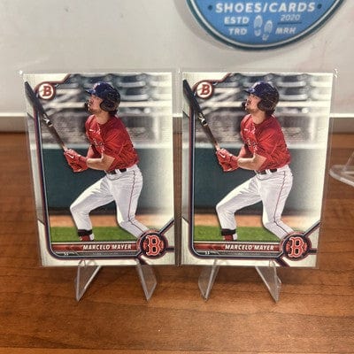 Cheap Sneaks Footwear/Sports Cards Baseball Card Marcelo Mayer 2022 Bowman Prospects Baseball Card #BP-126