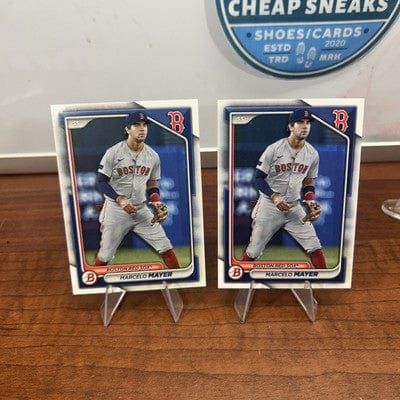 Cheap Sneaks Footwear/Sports Cards Baseball Card Marcelo Mayer 2024 Bowman Bowman Prospects Boston Red Sox Prospect Car