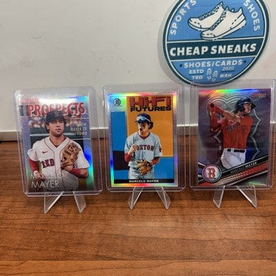 Cheap Sneaks Footwear/Sports Cards Baseball Card Marcelo Mayer 22 Bowman Hi-Fi Futures, 23 Modern Prosp,22 Bowman Best