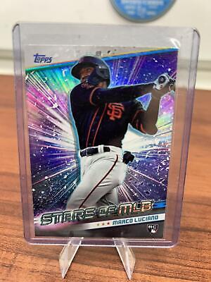 Cheap Sneaks Footwear/Sports Cards Baseball Card Marco Luciano 2024 Topps Series One Stars of MLB #SLMB-30 SF Giants