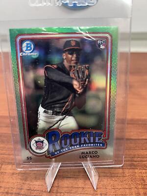 Cheap Sneaks Footwear/Sports Cards Baseball Card Marco Luciano RC 2024 Bowman Rookie of the Year Favorites #ROY-11  SF