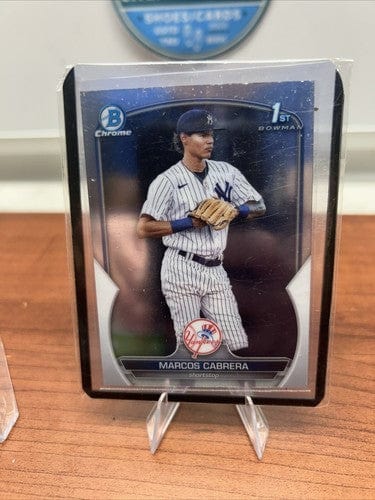 Cheap Sneaks Footwear/Sports Cards Baseball Card Marcos Cabrera 2023 1st Bowman Chrome Prospects Baseball Card #BCP-46