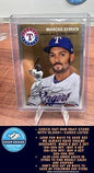 Cheap Sneaks Footwear/Sports Cards Baseball Card Marcus Semien 2023 Topps Chrome Platinum Anniversary #342 Texas Ranger