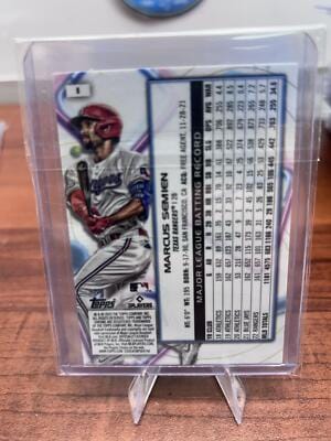 Cheap Sneaks Footwear/Sports Cards Baseball Card Marcus Semien 2023 Topps Cosmic Chrome #8 Texas Rangers