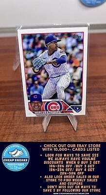 Cheap Sneaks Footwear/Sports Cards Baseball Card Marcus Stroman 2023 Topps #54 Chicago Cubs