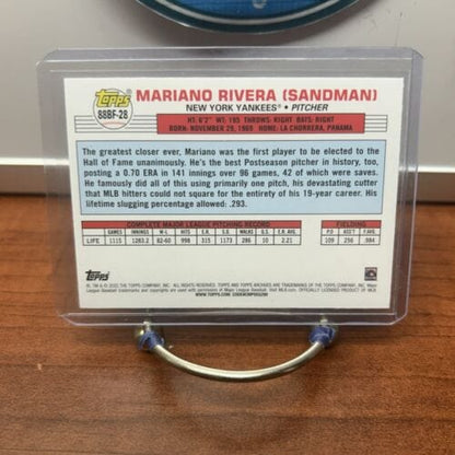 Cheap Sneaks Footwear/Sports Cards Baseball Card Mariano Rivera 2022 Topps Archives 1988 Big Foil #88BF-28 New York Yan