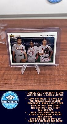 Cheap Sneaks Footwear/Sports Cards Baseball Card Mark Clark / Brian Jordan / Donovan Osborne 1992 Upper Deck #702 Cardi