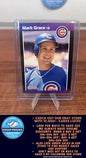 Cheap Sneaks Footwear/Sports Cards Baseball Card Mark Grace 1989 Donruss #255 Chicago Cubs