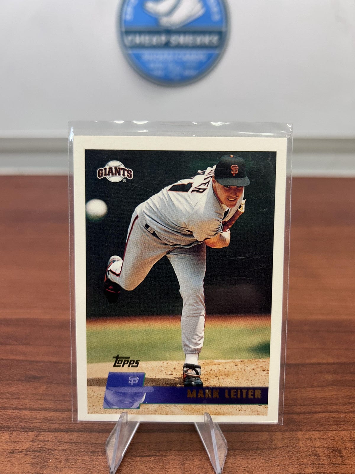 Cheap Sneaks Footwear/Sports Cards Baseball Card Mark Leiter 1996 Topps #107 San Francisco Giants