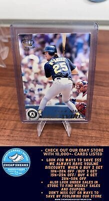 Cheap Sneaks Footwear/Sports Cards Baseball Card Mark McGwire 1995 Pacific #316 Oakland Athletics