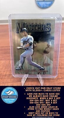 Cheap Sneaks Footwear/Sports Cards Baseball Card Mark McGwire 1997 Gold Refractor #155 Oakland Athletics