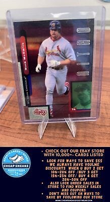 Cheap Sneaks Footwear/Sports Cards Baseball Card Mark McGwire 1999 UD Ionix Nitro #N9 St. Louis Cardinals