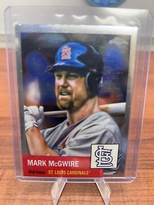 Cheap Sneaks Footwear/Sports Cards Baseball Card Mark McGwire 2022 Topps Chrome Platinum Anniversary #187 Cardinals