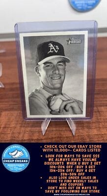 Cheap Sneaks Footwear/Sports Cards Baseball Card Mark Mulder 2001 Bowman Heritage #70 Oakland Athletics