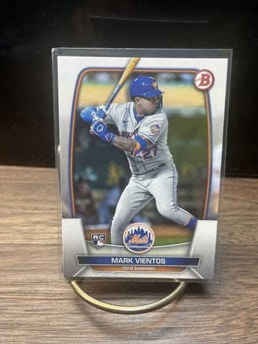 Cheap Sneaks Footwear/Sports Cards Baseball Card Mark Vientos (RC) 2023 Bowman Rookie Baseball Card  #55 New York Mets