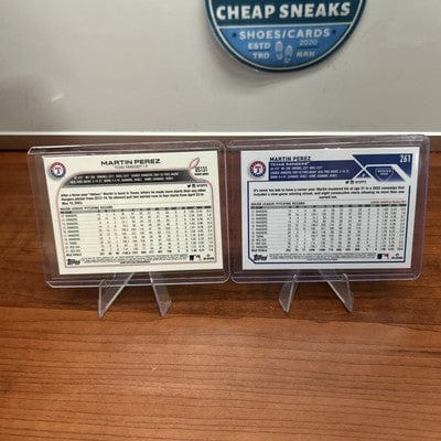 Cheap Sneaks Footwear/Sports Cards Baseball Card Martin Perez 2022 Topps Update #US-131 Texas Rangers