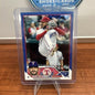 Cheap Sneaks Footwear/Sports Cards Baseball Card Martin Perez 2023 Topps Series 1 Blue Parallel #261  Texas Rangers