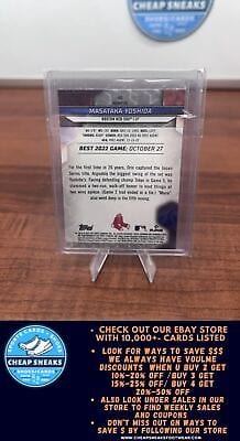 Cheap Sneaks Footwear/Sports Cards Baseball Card Masataka Yoshida 2023 Bowman's Best Refractors #40 Boston Red Sox