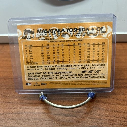 Cheap Sneaks Footwear/Sports Cards Baseball Card Masataka Yoshida 2023 Topps Chrome Update #88CU-11  Boston Red Sox