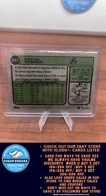 Cheap Sneaks Footwear/Sports Cards Baseball Card Masataka Yoshida 2023 Topps Heritage #542d Boston Red Sox