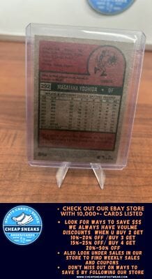 Cheap Sneaks Footwear/Sports Cards Baseball Card Masataka Yoshida 2024 Topps Heritage #292 Boston Red Sox