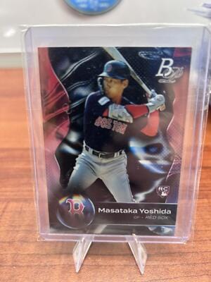 Cheap Sneaks Footwear/Sports Cards Baseball Card Masataka Yoshida RC 2023 Bowman Platinum #28 Boston Red Sox