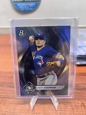 Cheap Sneaks Footwear/Sports Cards Baseball Card Matt Chapman 2022 Bowman Platinum #13 Toronto Blue Jays