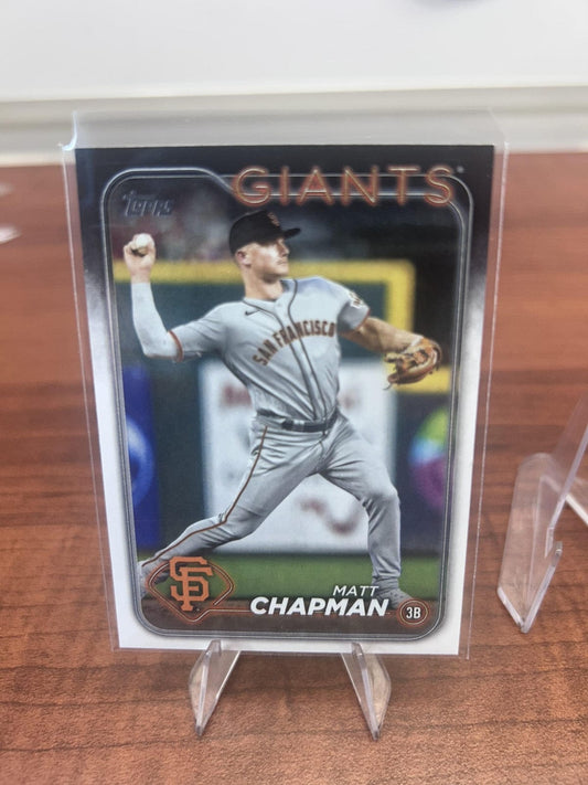 Cheap Sneaks Footwear/Sports Cards Baseball Card Matt Chapman 2024 Topps #393 San Francisco Giants