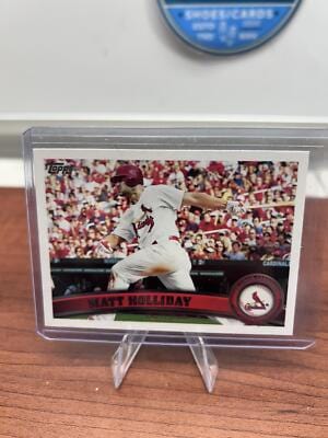 Cheap Sneaks Footwear/Sports Cards Baseball Card Matt Holliday 2011 Topps Throwback #490 St. Louis Cardinals