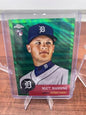 Cheap Sneaks Footwear/Sports Cards Baseball Card Matt Manning RC 2022 Topps Chrome Platinum Anniversary Green Wave #444