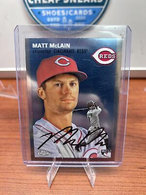 Cheap Sneaks Footwear/Sports Cards Baseball Card Matt McLain RC 2023 Topps Chrome Platinum Anniversary #307 Cincinnati