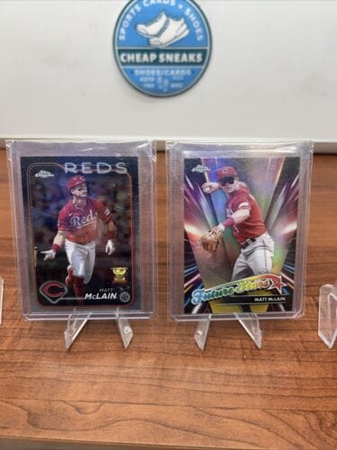 Cheap Sneaks Footwear/Sports Cards Baseball Card Matt McLain RC 2024 Topps Chrome #48/Future Stars FS-14 Reds